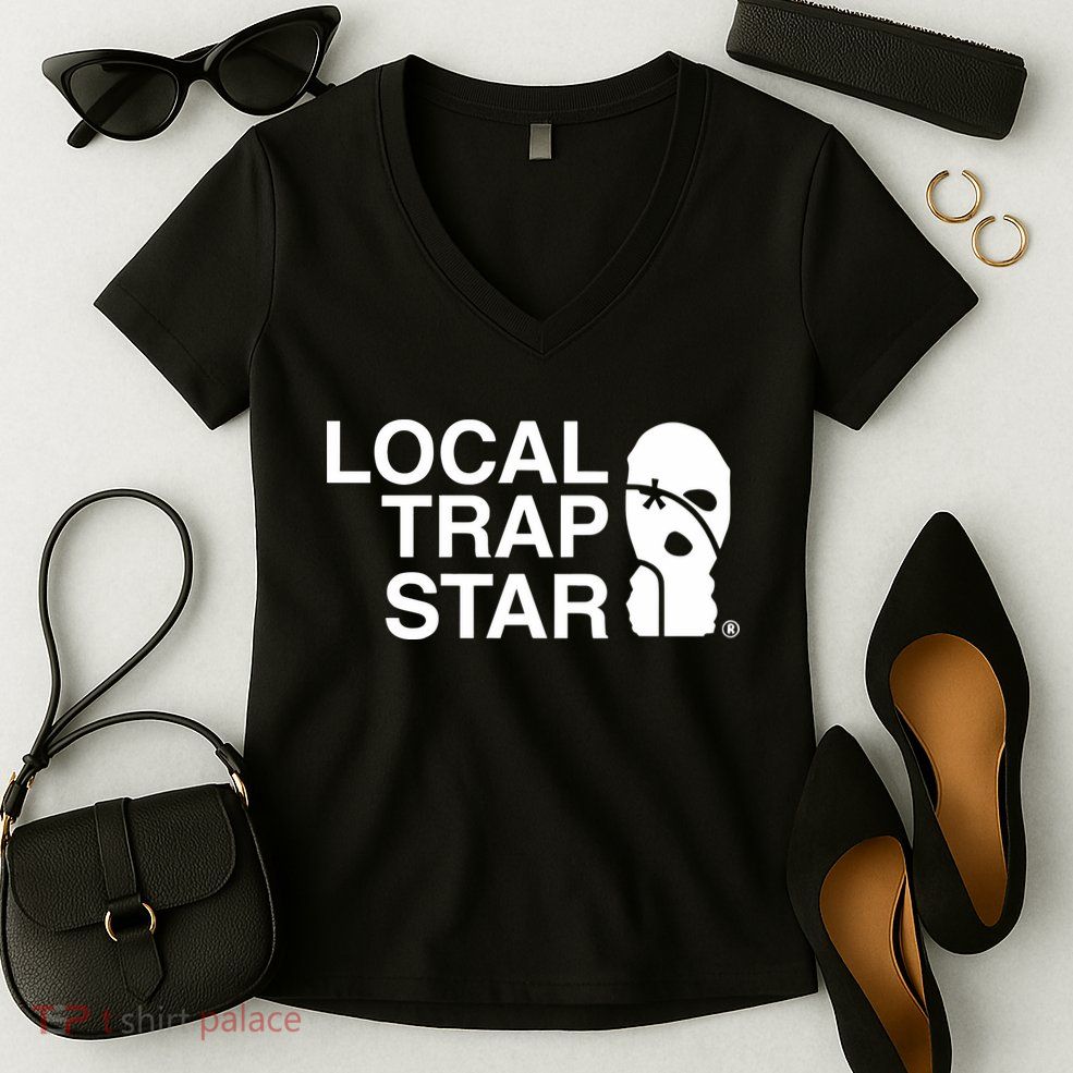 Local Trap Star Women's V-Neck T-Shirt