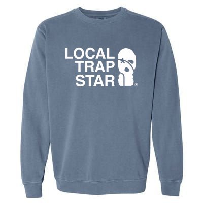 Local Trap Star Garment-Dyed Sweatshirt