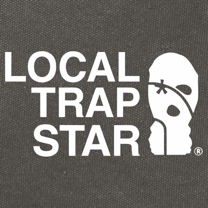 Local Trap Star Cotton Canvas Backpack
