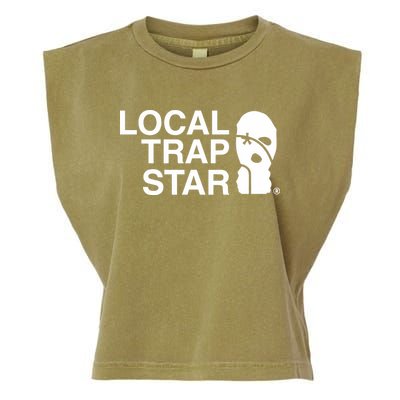 Local Trap Star Garment-Dyed Women's Muscle Tee
