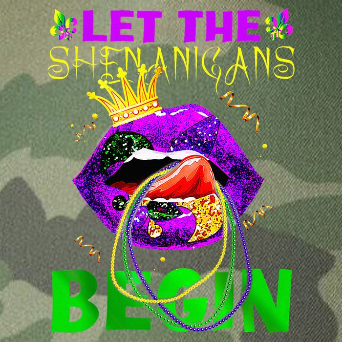 Let The Shenanigans Begin Mardi Gras Legacy Tie Dye Trucker Hat