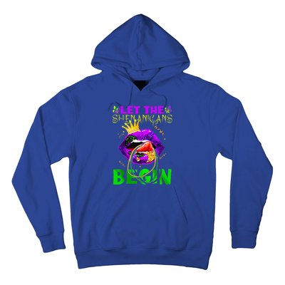 Let The Shenanigans Begin Mardi Gras Hoodie