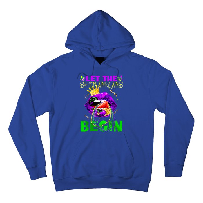 Let The Shenanigans Begin Mardi Gras Hoodie