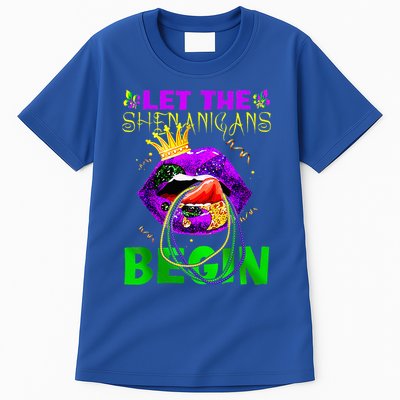 Let The Shenanigans Begin Mardi Gras Tall T-Shirt