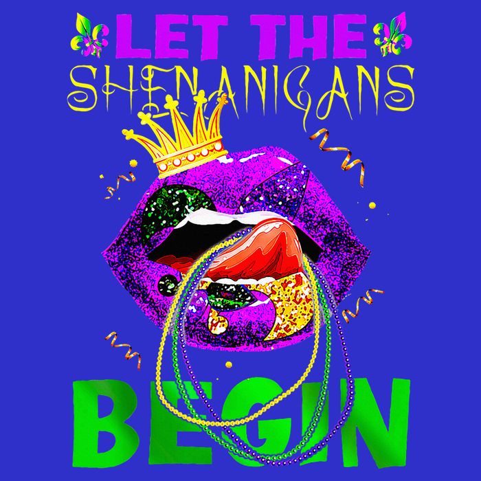Let The Shenanigans Begin Mardi Gras Poster