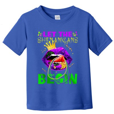 Let The Shenanigans Begin Mardi Gras Toddler T-Shirt
