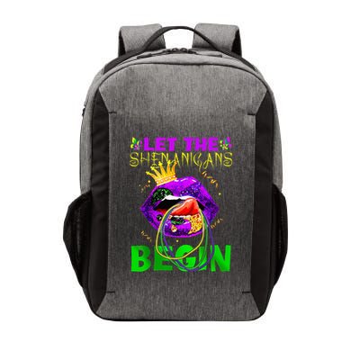 Let The Shenanigans Begin Mardi Gras Vector Backpack