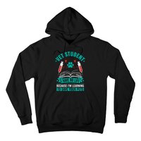 Learning To Save Pets Funny Vet Tech Veterinarians Student Cute Gift Hoodie