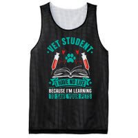 Learning To Save Pets Funny Vet Tech Veterinarians Student Cute Gift Mesh Reversible Basketball Jersey Tank