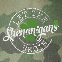 Let The Shenanigans Begin Funny Clovers St Patricks Day Legacy Tie Dye Trucker Hat