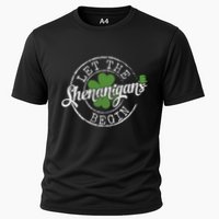Let The Shenanigans Begin Funny Clovers St Patricks Day Performance Shirt