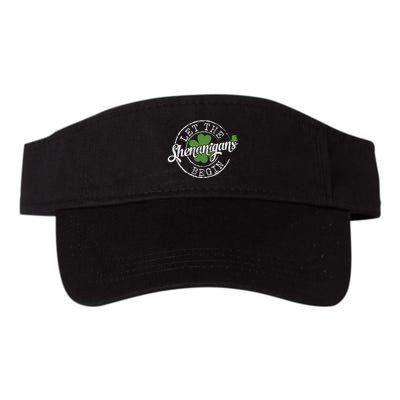 Let The Shenanigans Begin Funny Clovers St Patricks Day Visor