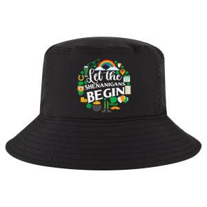 Let The Shenanigans Begin Rainbow Cool Comfort Performance Bucket Hat