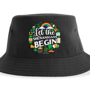 Let The Shenanigans Begin Rainbow Sustainable Bucket Hat