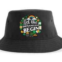 Let The Shenanigans Begin Rainbow Sustainable Bucket Hat