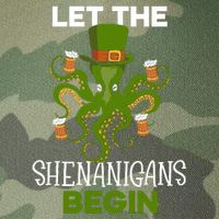Let The Shenanigans Begin St. Patricks Day Irish Ireland St Legacy Tie Dye Trucker Hat