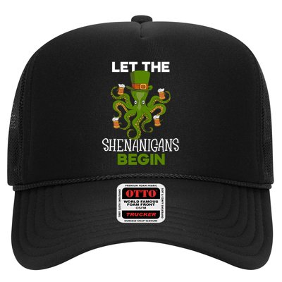 Let The Shenanigans Begin St. Patricks Day Irish Ireland St Trucker Hat