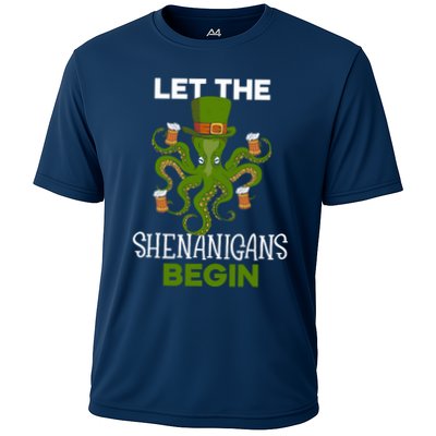 Let The Shenanigans Begin St. Patricks Day Irish Ireland St Performance Shirt