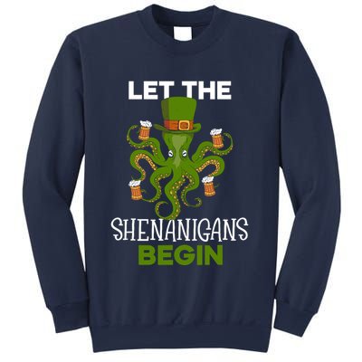Let The Shenanigans Begin St. Patricks Day Irish Ireland St Sweatshirt