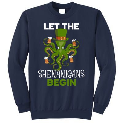 Let The Shenanigans Begin St. Patricks Day Irish Ireland St Sweatshirt