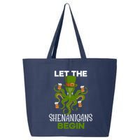 Let The Shenanigans Begin St. Patricks Day Irish Ireland St 25L Jumbo Tote