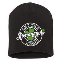 Let The Shenanigans Begin Short Acrylic Beanie