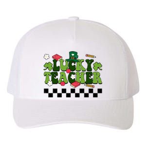 Lucky Teacher St Patrick's Day Holiday Yupoong Adult 5-Panel Trucker Hat