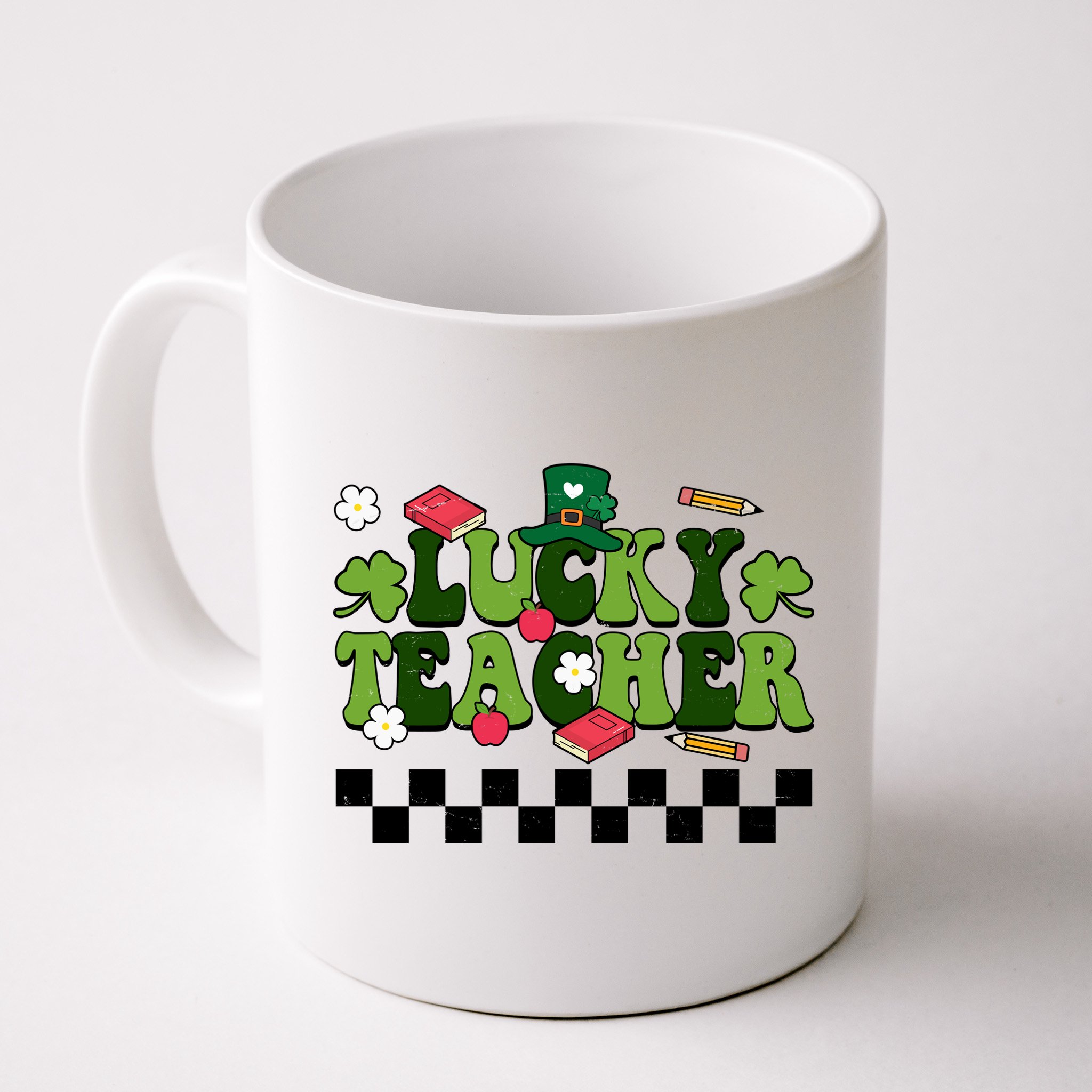Lucky Teacher St Patrick's Day Holiday Mug