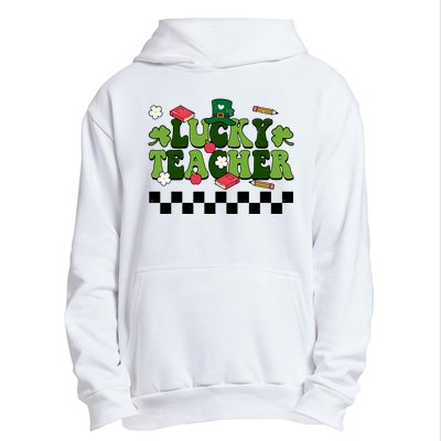 Lucky Teacher St Patrick's Day Holiday Urban Pullover Hoodie