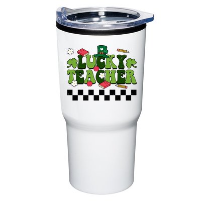 Lucky Teacher St Patrick's Day Holiday Tumbler