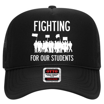 LA Teacher Strike Protest Los Angeles Teach Education Union Trucker Hat
