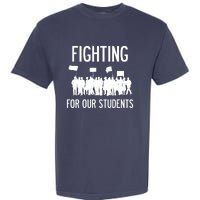 LA Teacher Strike Protest Los Angeles Teach Education Union Garment-Dyed Heavyweight T-Shirt