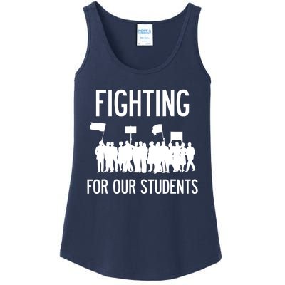 LA Teacher Strike Protest Los Angeles Teach Education Union Ladies Essential Tank