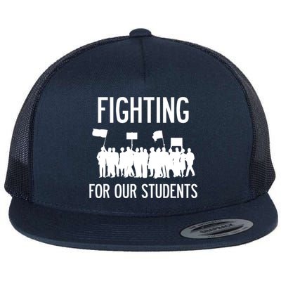 LA Teacher Strike Protest Los Angeles Teach Education Union Flatbill Hat