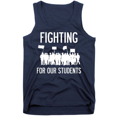 LA Teacher Strike Protest Los Angeles Teach Education Union Tank Top