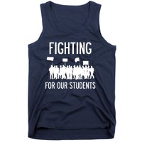 LA Teacher Strike Protest Los Angeles Teach Education Union Tank Top