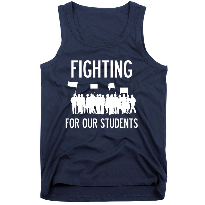 LA Teacher Strike Protest Los Angeles Teach Education Union Tank Top