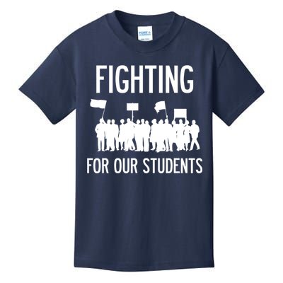 LA Teacher Strike Protest Los Angeles Teach Education Union Kids T-Shirt