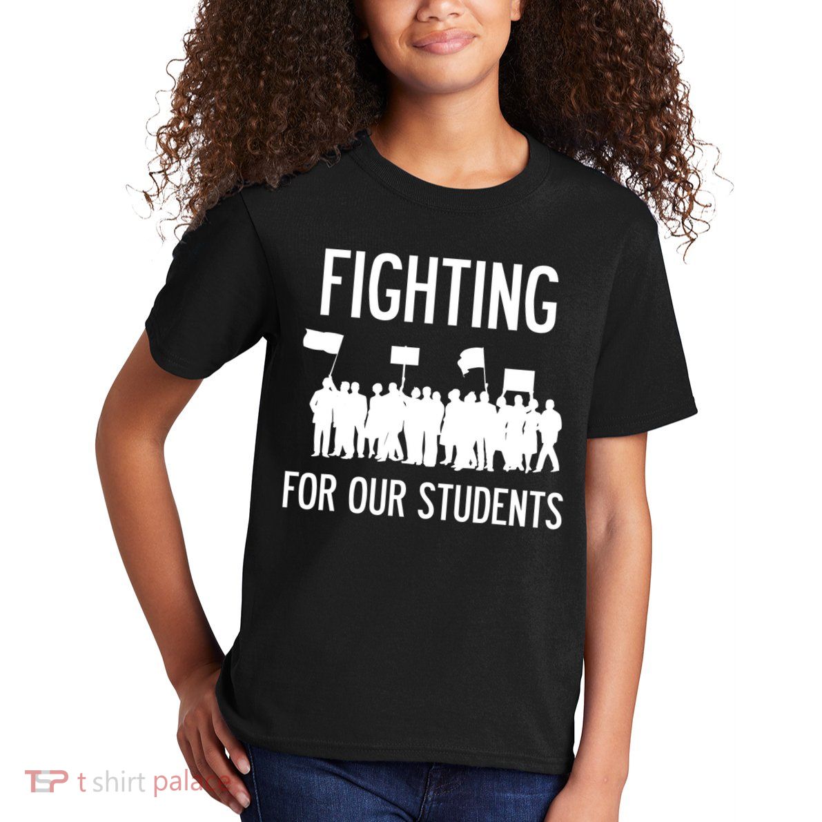 LA Teacher Strike Protest Los Angeles Teach Education Union Kids T-Shirt