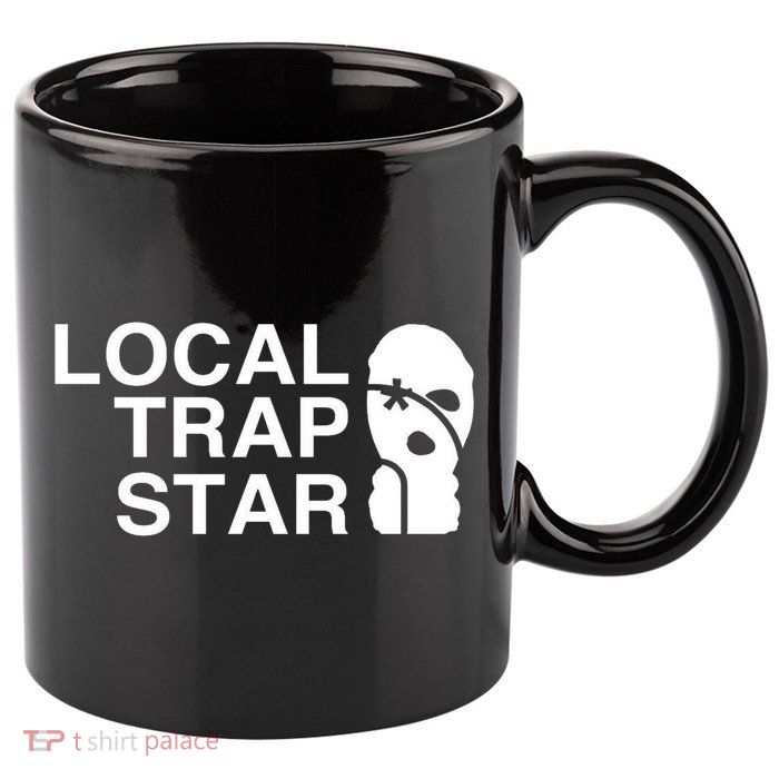 Local Trap Star 11oz C Handle Ceramic Mug