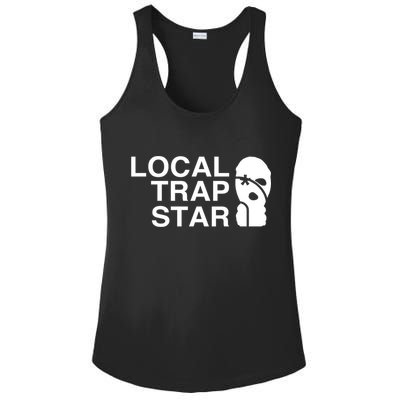 Local Trap Star Ladies PosiCharge Competitor Racerback Tank