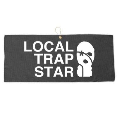 Local Trap Star Large Microfiber Waffle Golf Towel