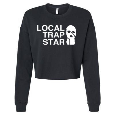 Local Trap Star Cropped Pullover Crew