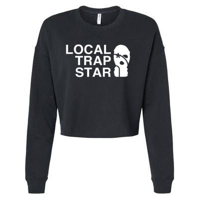 Local Trap Star Cropped Pullover Crew