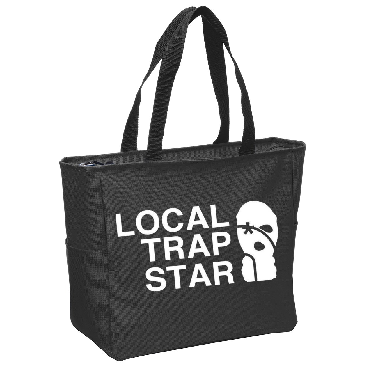 Local Trap Star Zip Tote Bag