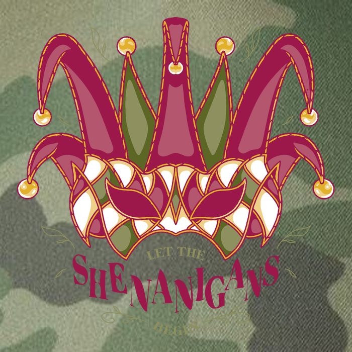 Let The Shenanigans Begin Mardi Gras Legacy Tie Dye Trucker Hat