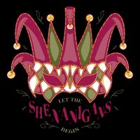 Let The Shenanigans Begin Mardi Gras Bucket Hat
