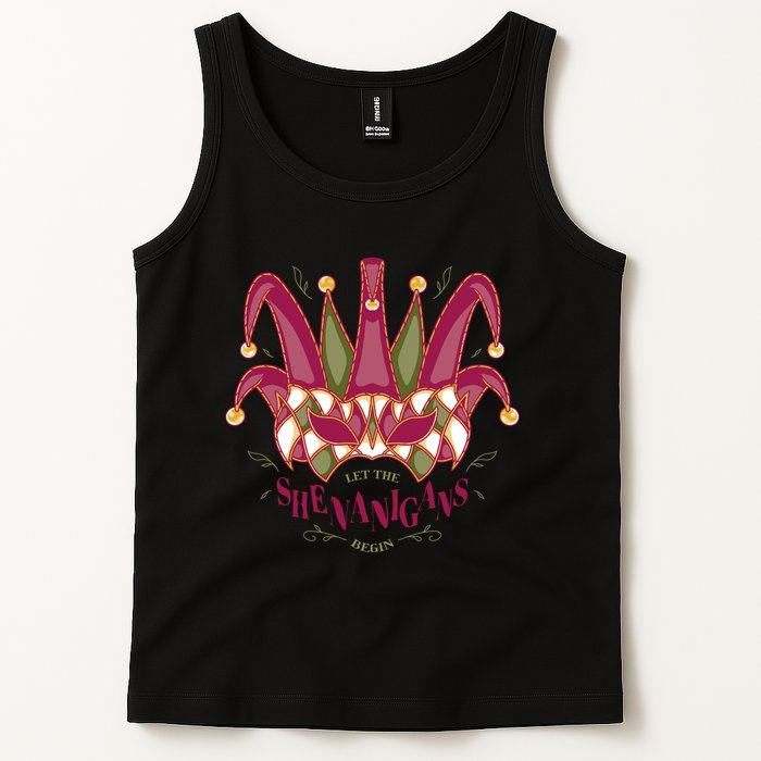 Let The Shenanigans Begin Mardi Gras Tank Top