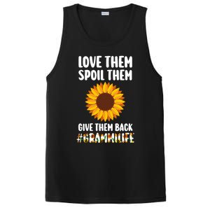 Love Them Spoil Them Give Them Back Grammilife Grandmother Gift PosiCharge Competitor Tank