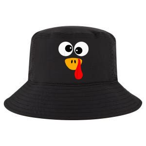 Little Turkey Silly Face Thanksgiving Baby Boy Cool Comfort Performance Bucket Hat